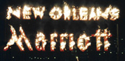 burning sign